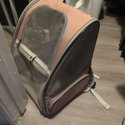 Backpack Pet Carrier (good Condition)
