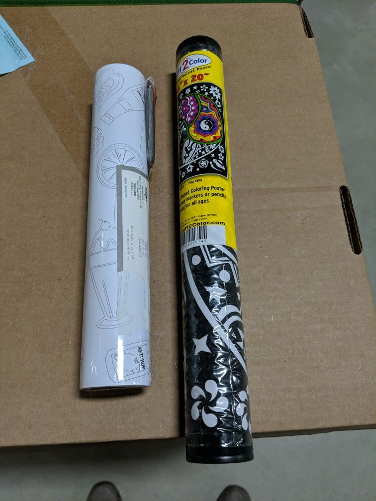 Coloring Posters/Placemats 