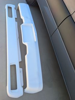 El Camino fiberglass front and rear bumpers