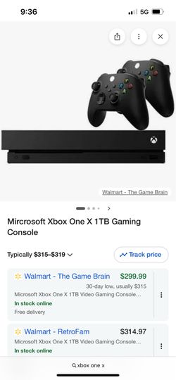 Xbox one X
