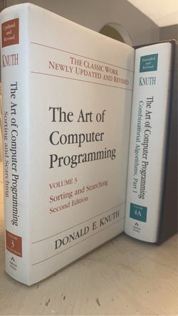 The Art of Computer Programming, Volumes 1-4A Boxed Set for