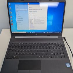 HP 15" Laptop Core i78565u 8gb RAM