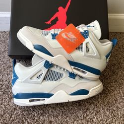 Air Jordan 4 Retro “Military Blue” Mens Size 11.5 DS