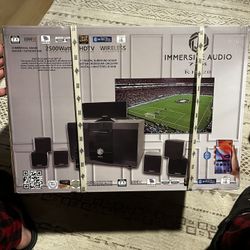 Priced To Sell! NEW Immersive Audio 7.1.4 Home Theater System – 2500W – Sealed – MSRP $3,699