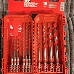 Milwaukee SHOCKWAVE Hammer Drill Bits – FOR CONCRETE – Open Box / Never Used