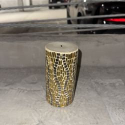 mosaic candle 