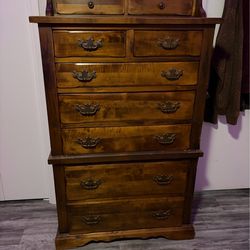 Brown dresser