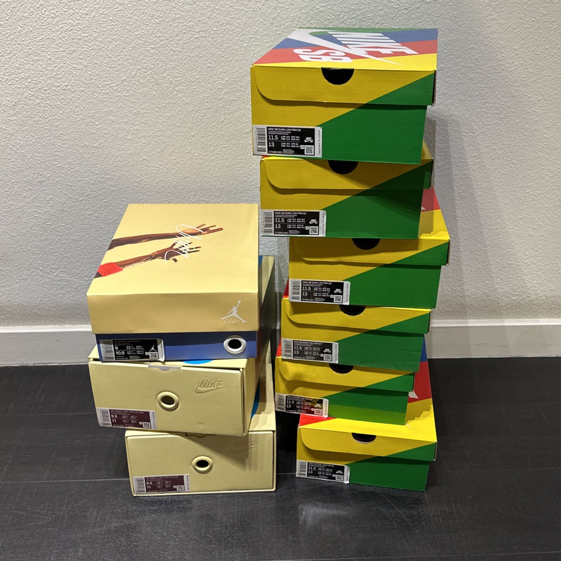 Assorted Nike Shoe Boxes (no Shoe) for Sale in Whittier, CA - OfferUp