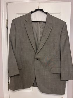 Men’s 2pc Suit Size 50regular In Gray $80