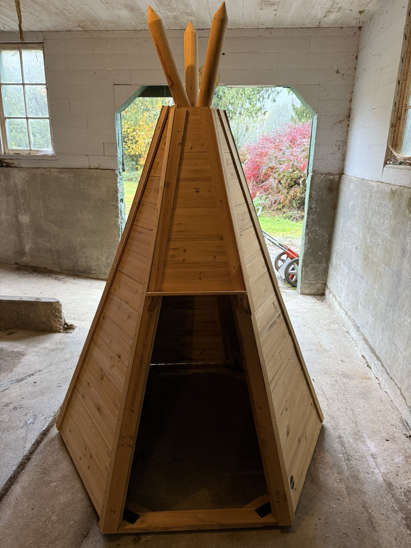 Wooden Teepee