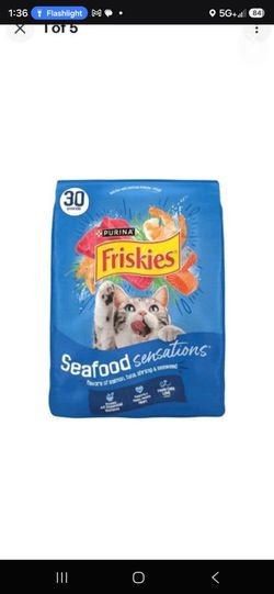 Friskies seafood sensations,  30 lbs