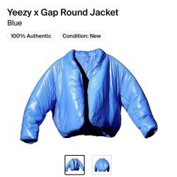 Yeezy GAP Puffer Blue XL