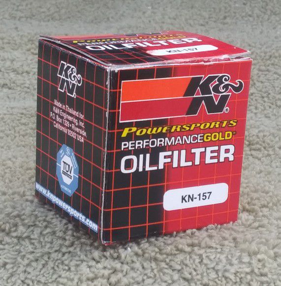 K&N Oil Filter Cartridges KN-155 & K&N-157