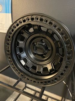 17x9 5x127  KMC BEADLOCKS ✅SET OF 5