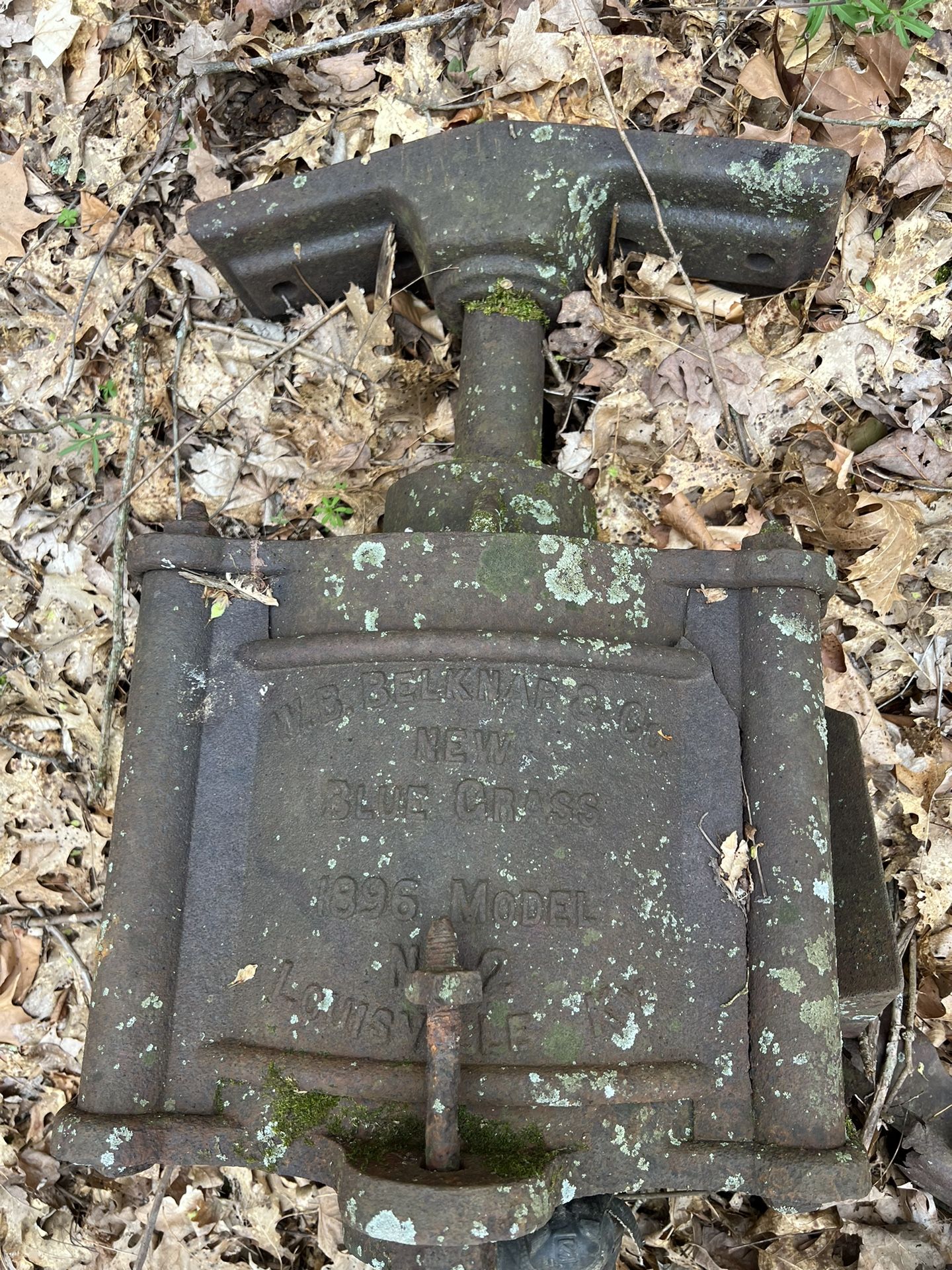 Rare 1896 Sorghum Press