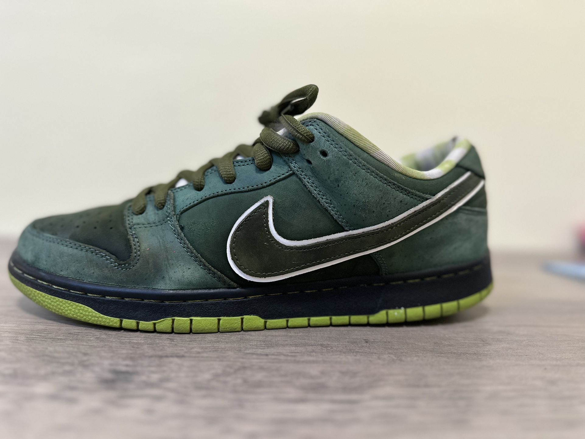 NIKE SB LOW GREEN LOBSTER SPECIAL BOX 