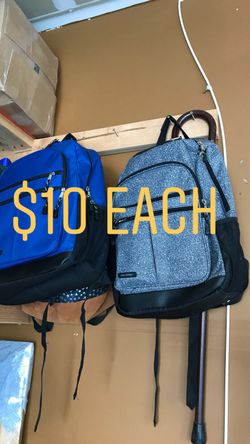 Backpack for boys or girls with some supplies