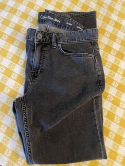 Men’s Jeans Calvin Klein 32x30 Black Straight vintage 