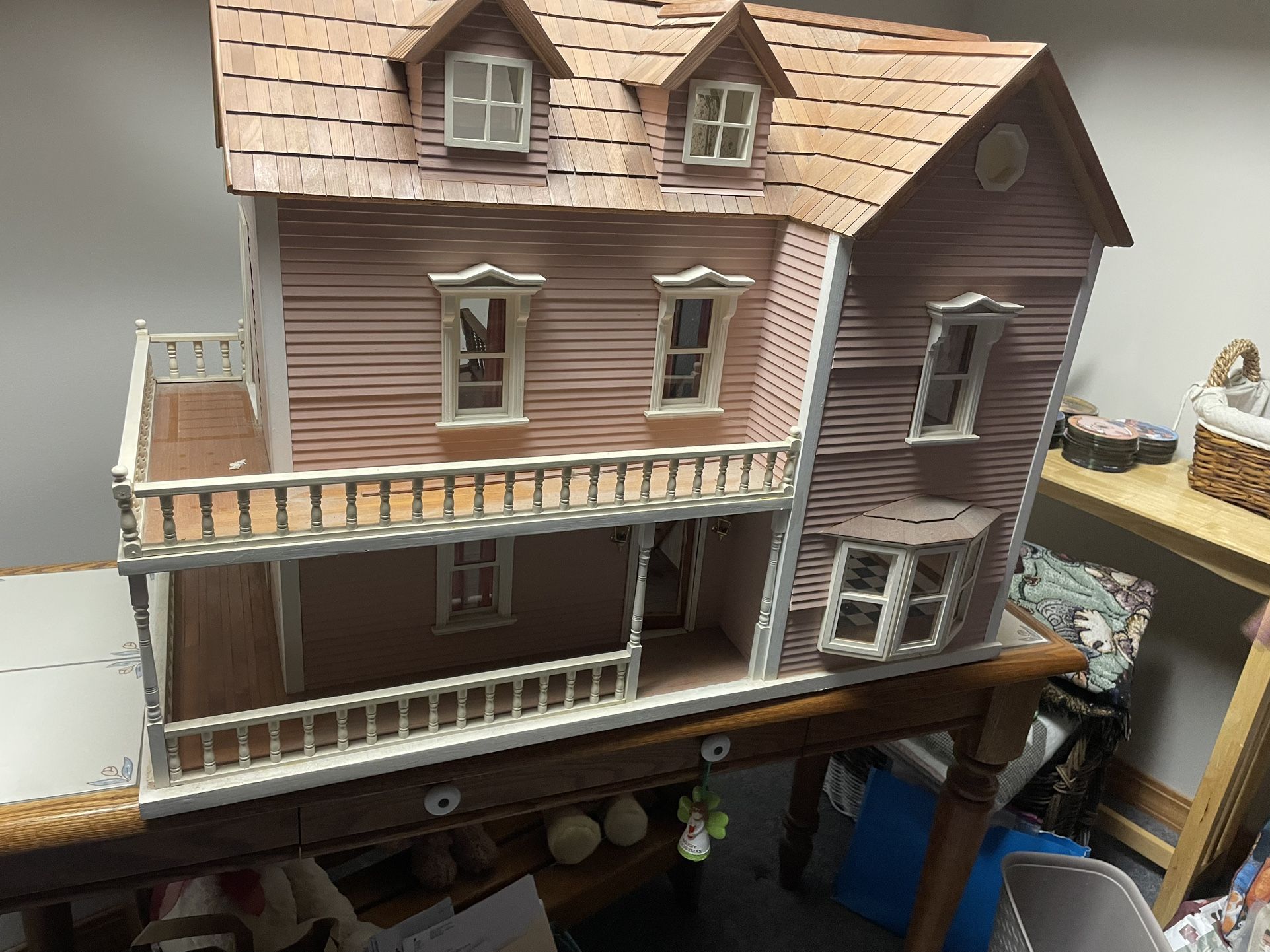 Real Hand Built Doll House