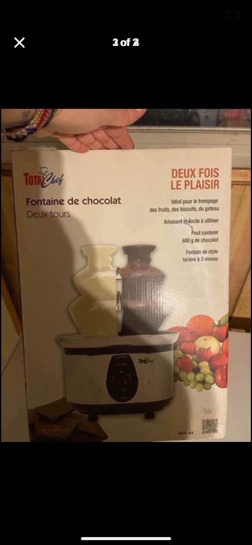 Double Chocolate Fountain