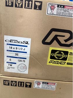 CE28SL 18x9.5 +38 5x120 - brand new