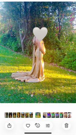 Gold Pregnancy dress