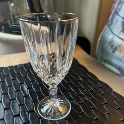 Old Dublin Style Mikasa Crystal Iced Tea Goblets