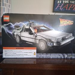 Legos. LIMITED EDITION. BACK TO THE FUTURE DELORIAN