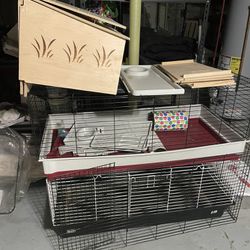 Rabbit/guinea pig cages