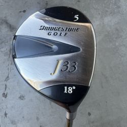 Bridgestone J33 5 Fairway Wood 18°