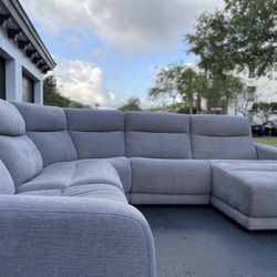 🛋️ Sofa/Couch Sectional - Recliner - Fabric - Gray - Delivery Available 🚛