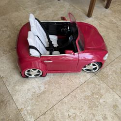 Retired Remote Control American Girl Red Car, Minor Marks From Used In Some Places, Not Noticeable, Overall In Great Condition