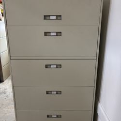 1-5-DRAWER FILE CABINET. $100.00