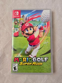 Nintendo Switch Mario Golf Super Rush Game