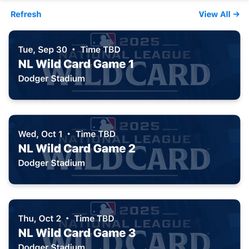 Dodgers Playoff Tickets 