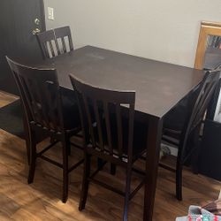 Dining Table With 4 Chairs