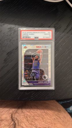 2019 Hoops Premium Stock LeBron James Pulsar