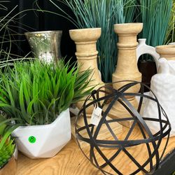 Various Decor and Greenery