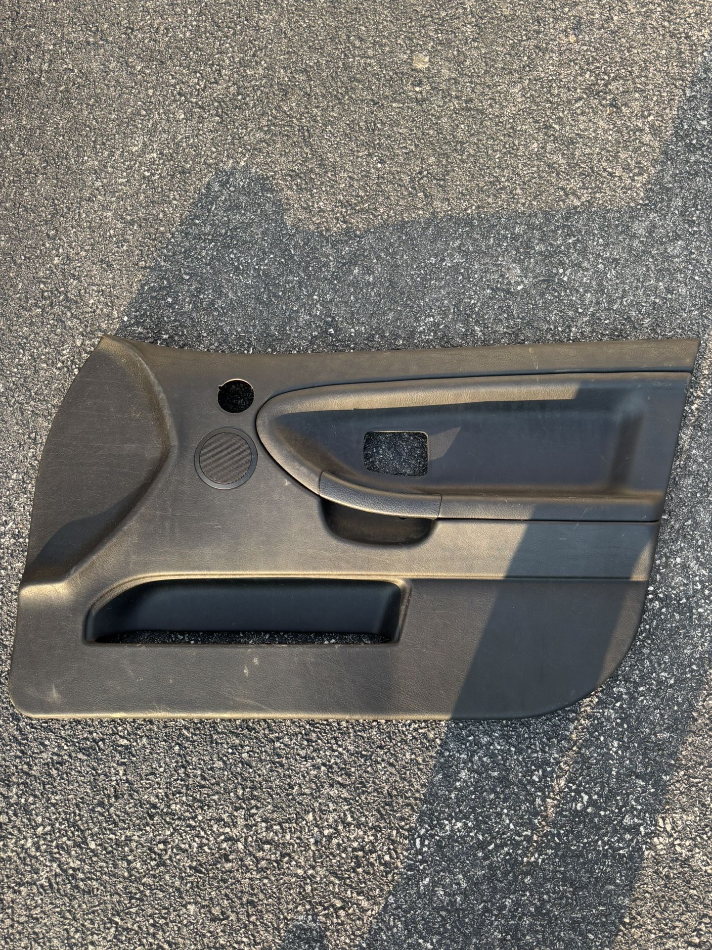E36 Sedan Front Passenger Black Door Card