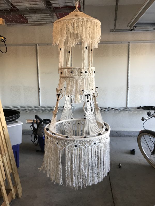 Vintage Macrame Hanging Table For In Las Vegas Nv Offerup Vintage Macrame Hanging Table