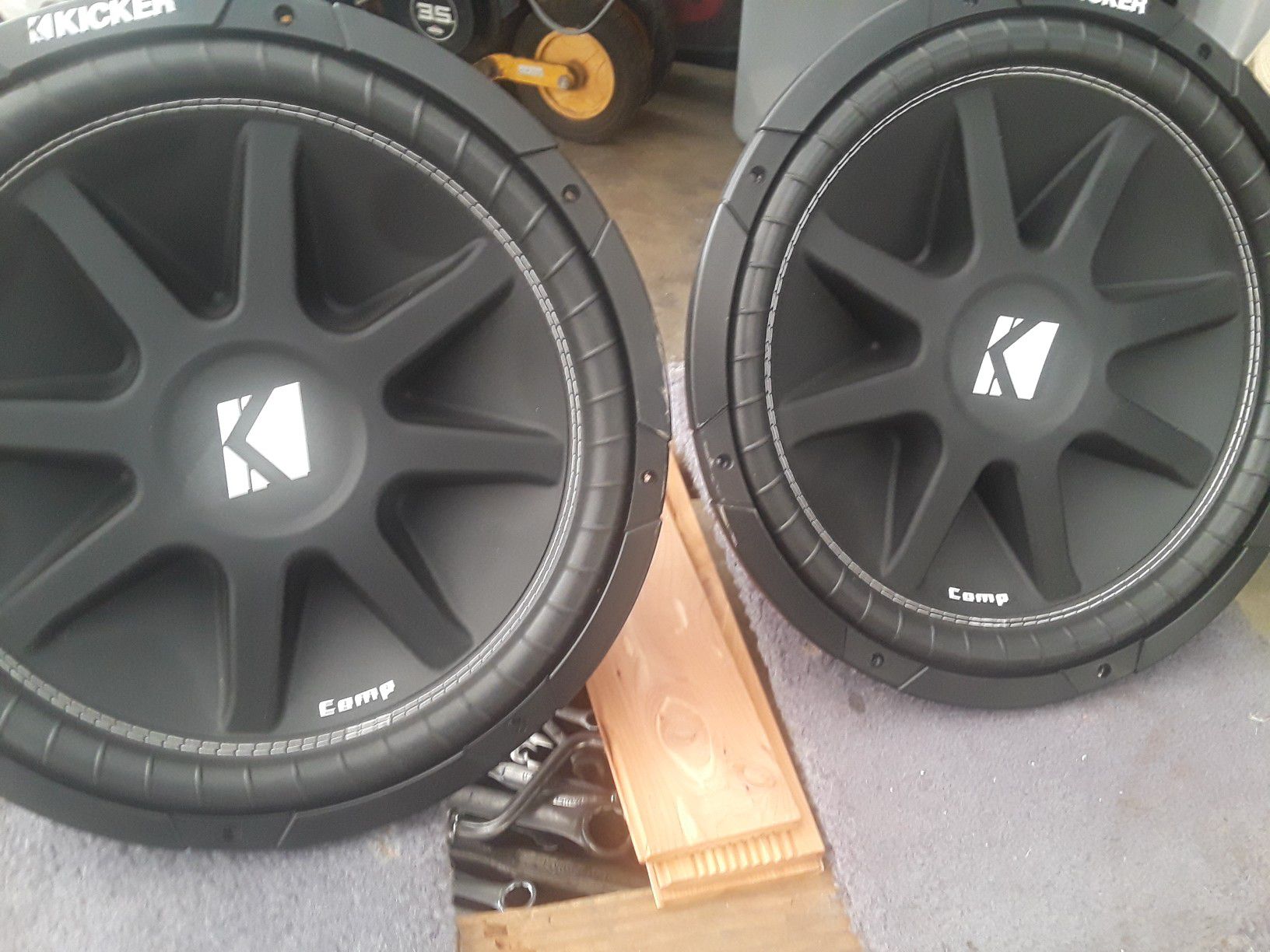 15 inch kciker subwoofers