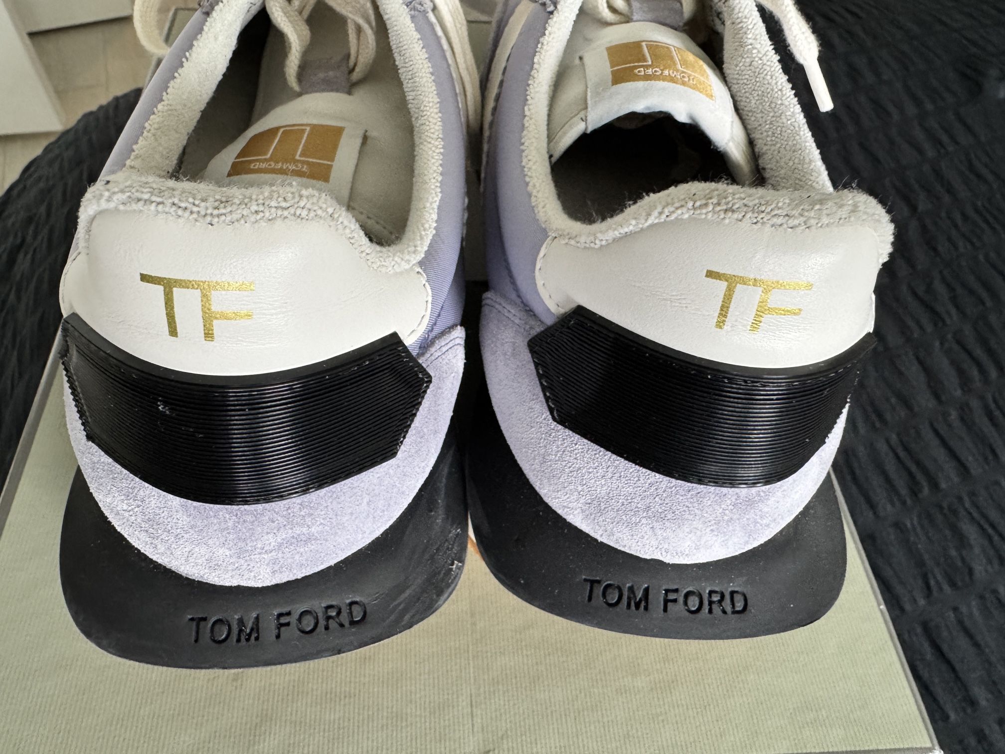 Tom Ford Low Top Sneakers Designer Luxury Footwear Clean Condition