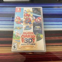 Like New 2020 Nintendo Switch Super Mario 3D All Stars