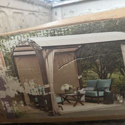 Outside Metal Pergola 