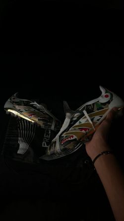Bape X Predator Cleats