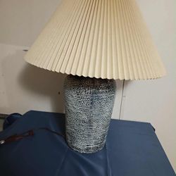 Large lamp with shade