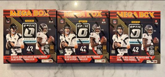 2024 Optic Football Nfl Mega Box Sealed