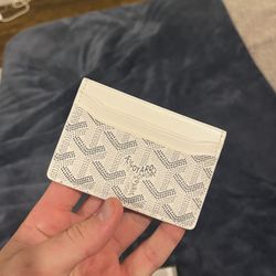 White Card Wallet