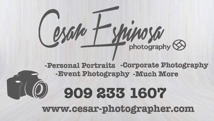 Do you need a photographer ?