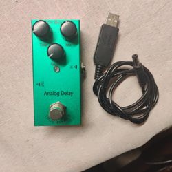 Analog Delay Guitar Effects Pedal